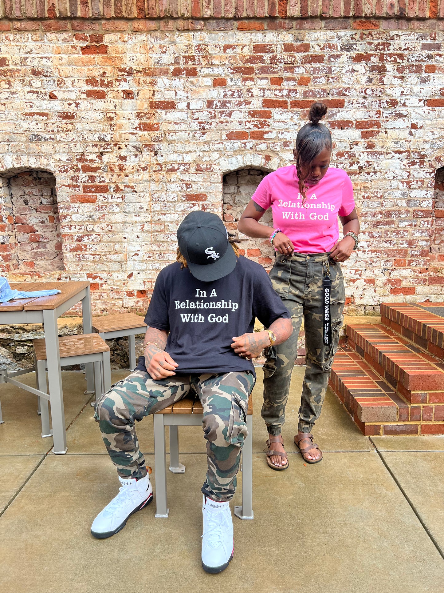 “In A Relationship With God” Tee (Pre-Order Only 5/31-6/05)