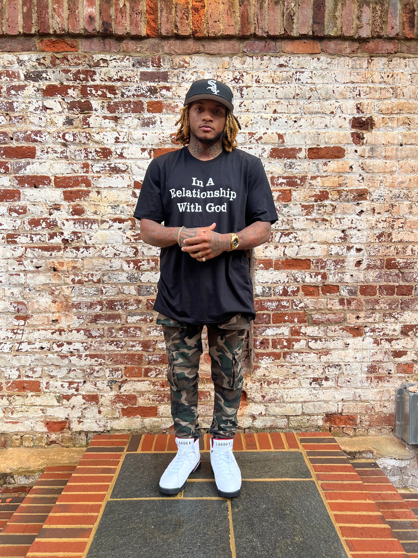 “In A Relationship With God” Tee (Pre-Order Only 5/31-6/05)